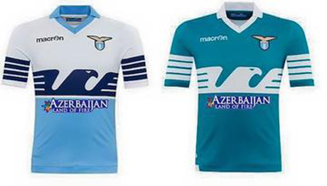 "Azerbaijan - Land of Fire" may appear on T-shirts of "Lazio"
